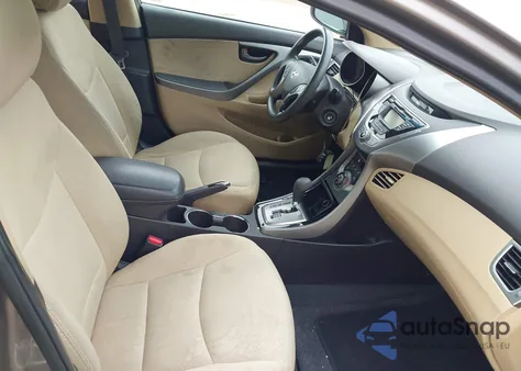 2013 Hyundai Elantra Gls from USA, damaged, VIN 5NPDH4AE0DH215141